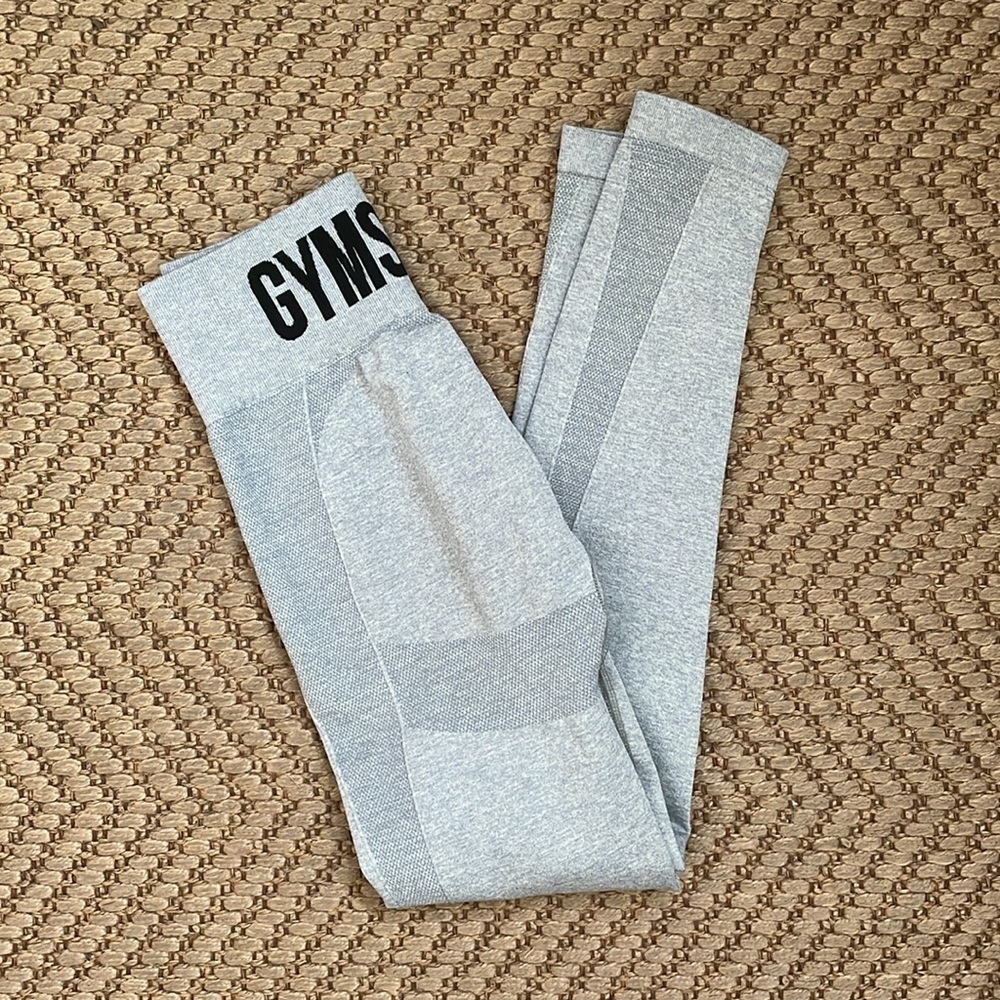 Gymshark - Flex Workout Yoga Leggings - Grey - Small